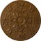 Ekena Millwork Baile Ceiling Medallion (Fits Canopies up to 6"), Hand-Painted Smokey Topaz, 31 1/4"OD x 2 1/4"P CM31BASTF - alternate 1